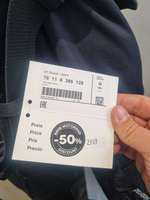 Pantaloni bmw Rallye 54 noi