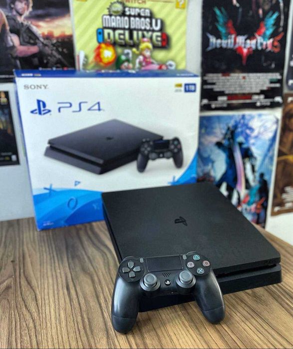 PlayStation 4* Pro/Slim/Fat с Играми с Гарантией + Бесплатная Доставка