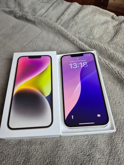 iphone 14 белый 128gb