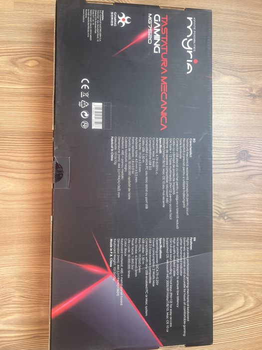 Tastatura mecanica RGB Myria