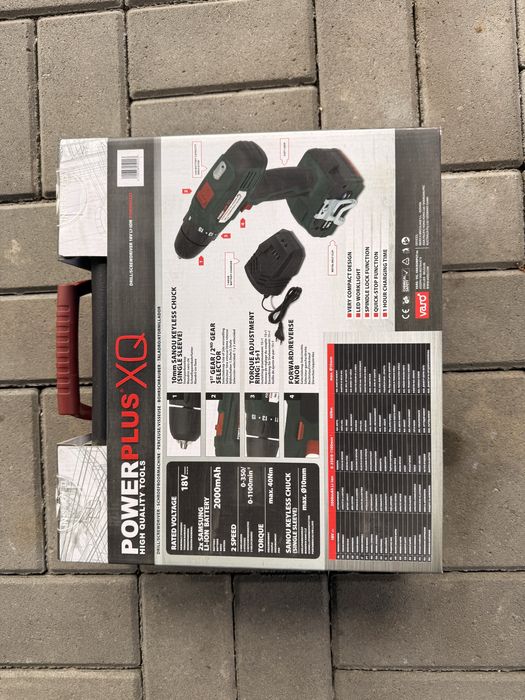 Masina de gaurit/infiletat Power Plus