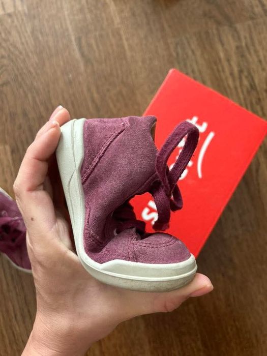 Детски боти от естествен велур Superfit