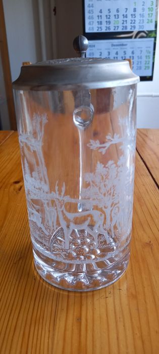 Vintaje. Нови! Немски халби горска тематика. Халба.