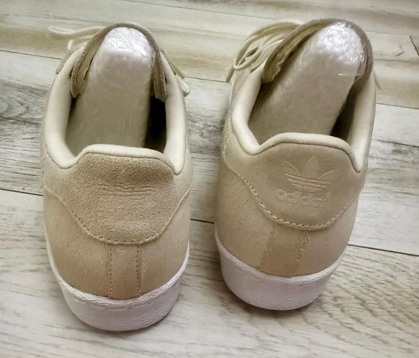 Adidas Superstar Metal Toe Rose Gold | Piele naturală suede | Model RAR | Luxury sneakers