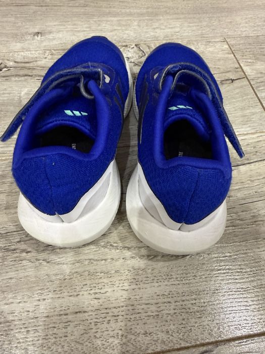 Маратонки Adidas runfalcon 3.0 с велкро лепенка, кралско синьо