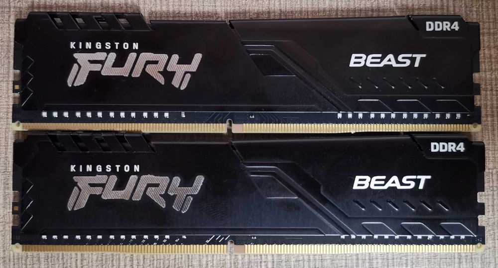 памет RAM Kingston FURY  Beast 16Gb (2x 8GB) DDR4 3200 XMP 2.0