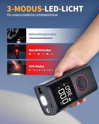 Безжична електрическа помпа 150 PSI с батерия