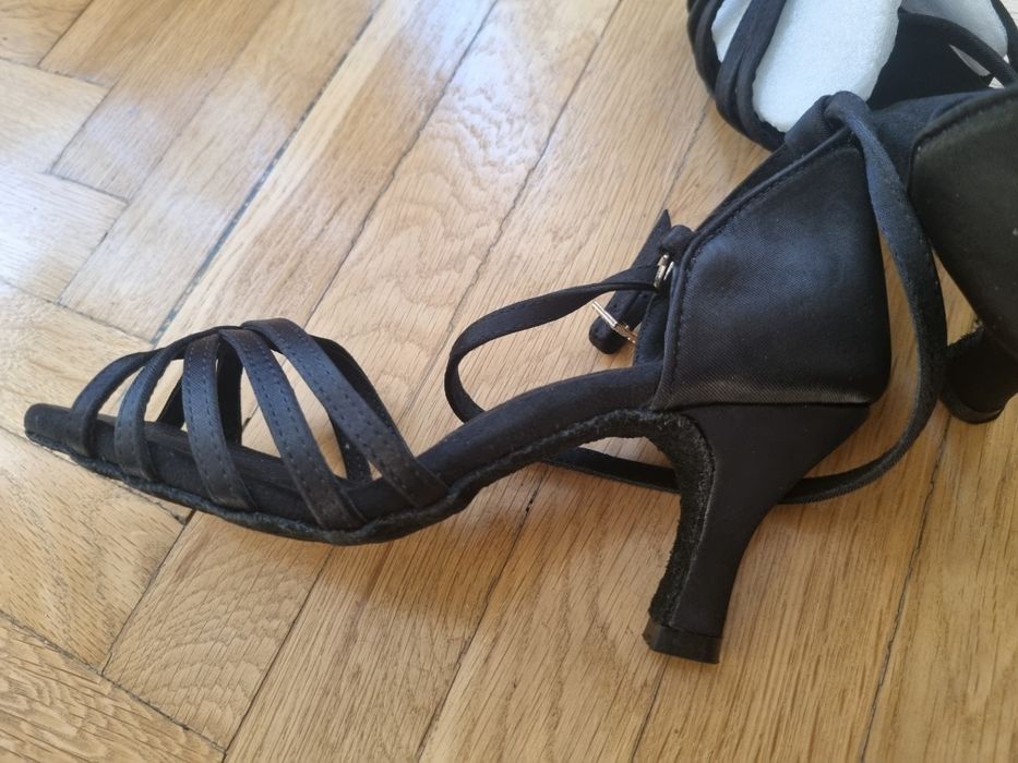 Sandale damă cu toc (6cm) Nr 38 talpa piele intoarsa