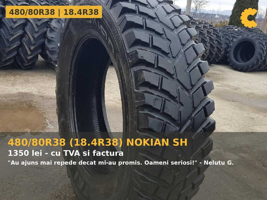 Cauciucuri 480/80R38 18.4R38 Nokian Anvelope COMBINA Tractor SH