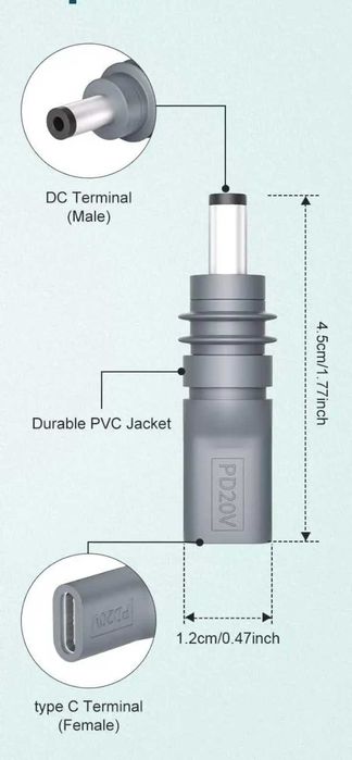 Переходник для Starlink Mini Type C - DC