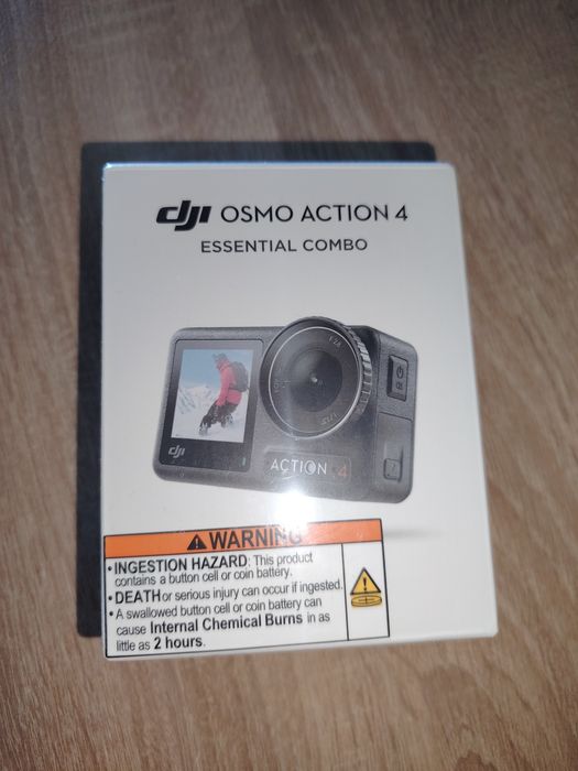 DJI Osmo Action 4 Essential Combo 4k, sigilat