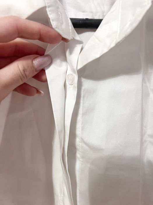 Camasa alba nou cu eticheta super material marime S