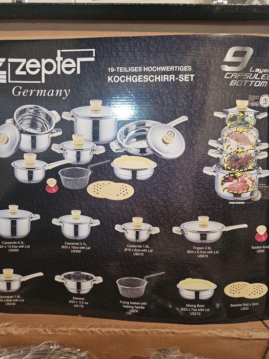 Продам кастрюли, кастрюли - пароварки Цептер.