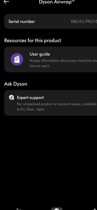 Dyson Airwrap Complete Long HS01 BK/PU