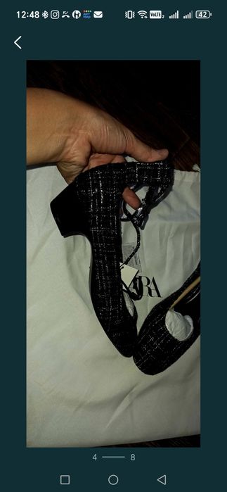 Платье Zara, туфли Zara