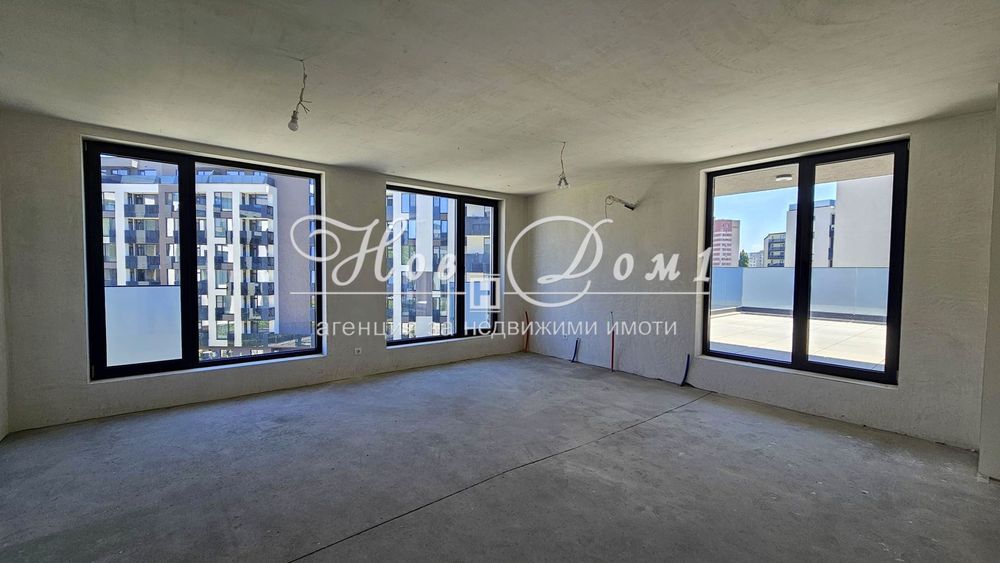 АКТ 16! Тристаен с ТЕРАСА 64 м²! Само 1 573 €/м² с ДДС! До Метро!