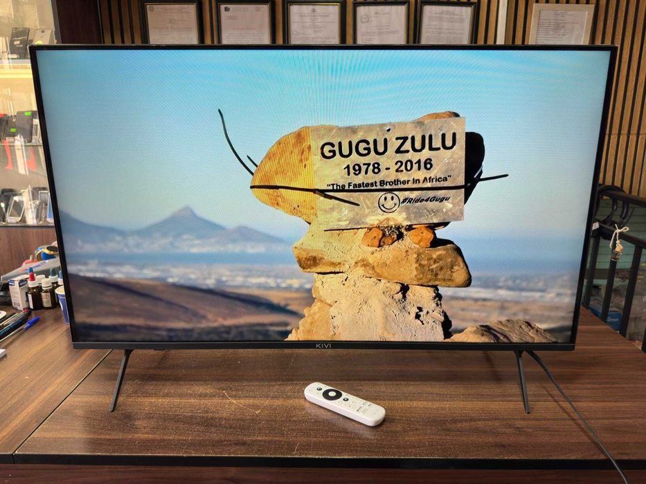 Телевизор KIVI LED 40F750NB, 40" (102 см), Smart Android TV, Full HD