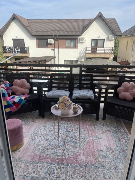 Duplex 3 dormitoare + mansarda, mobilata, curte amenajata