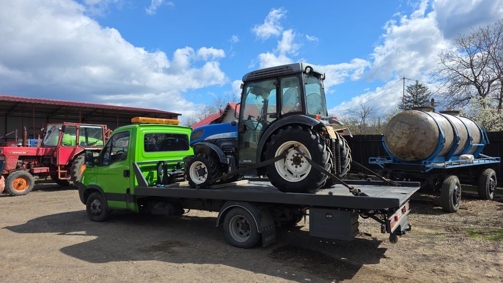 Tractări auto și transport utilaje 24/7