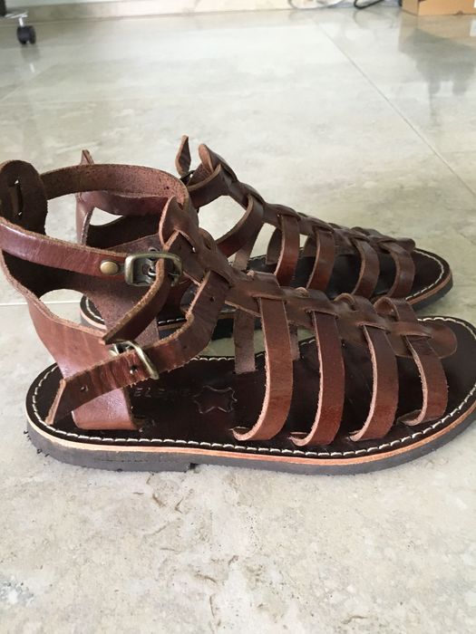 Sandale grecesti din piele