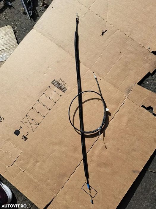 Sistem inchidere usa culisanta fiat ducato peugeot boxer citroen jumper ( pentru masini cu volan pe stanga ) maner opritor cabluri
