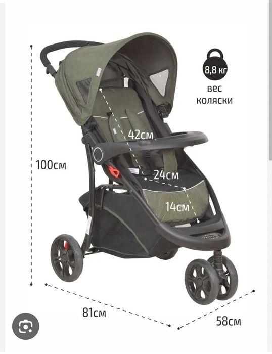 Детская, Прогулочная коляска Urbini
