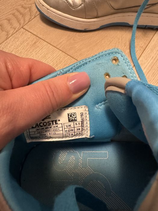 Tenisi inalti / ghete Lacoste 39