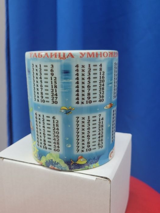 Кружка таблица умножение