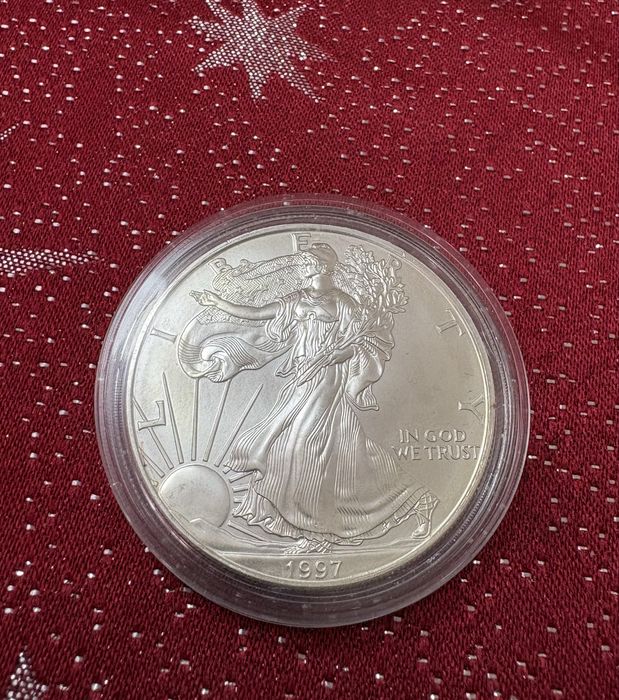 1997г American Eagle 1 oz 999 silver