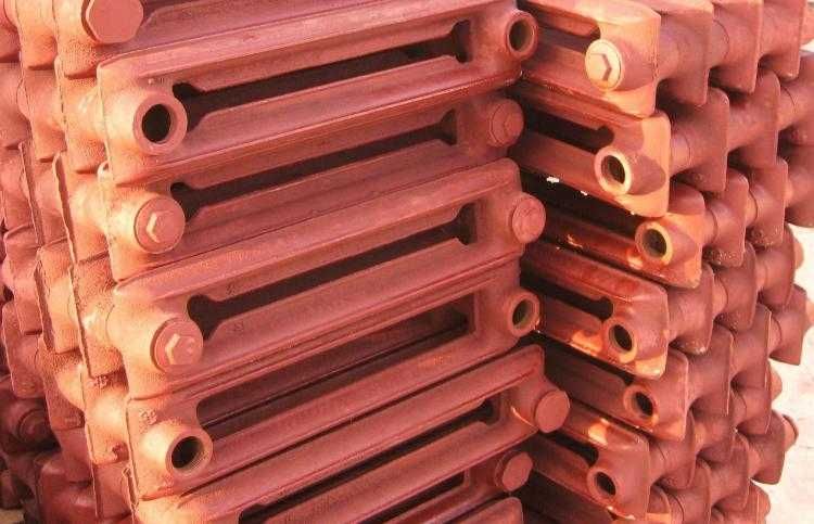 Продам чугунную батарею  из участка в количестве