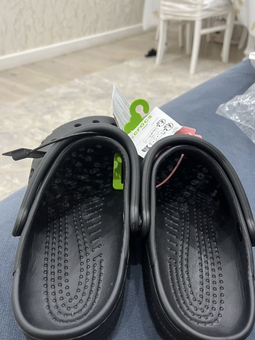 Crocs кроксы черные