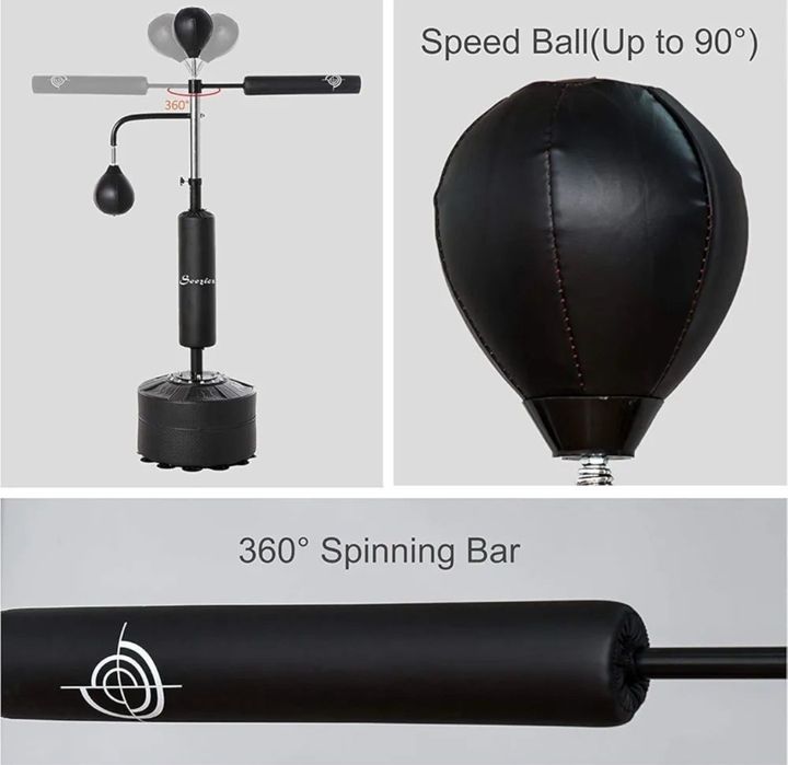 Стоячая боксерская груша техника 3в1