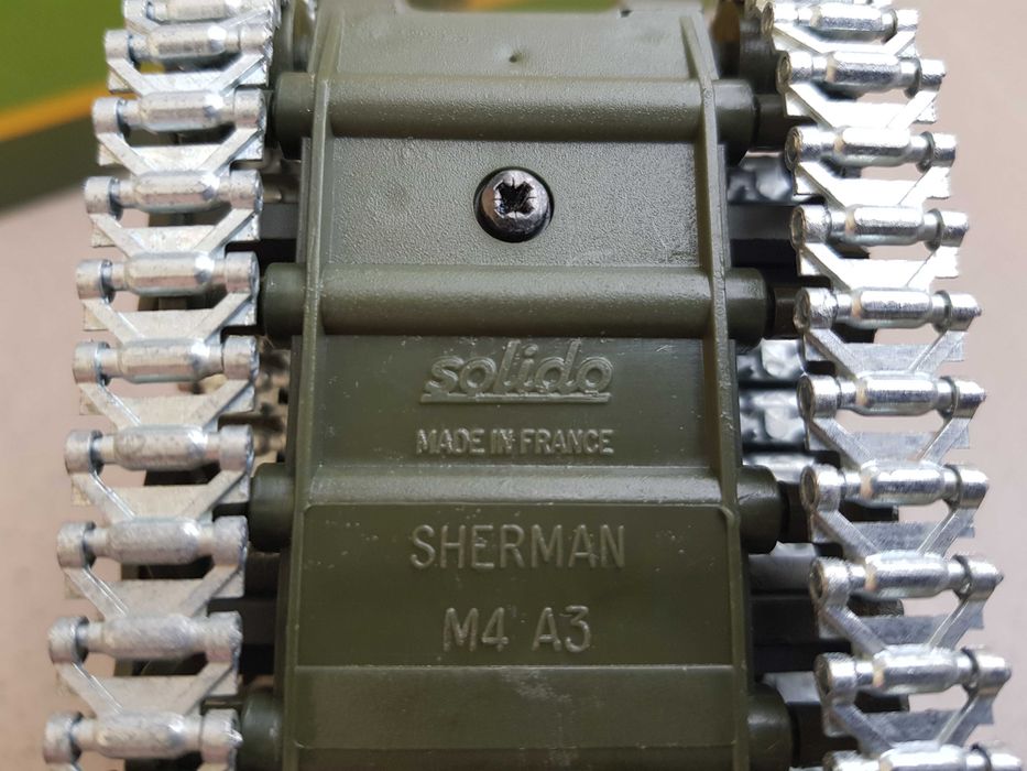 Tanc metalic Solido, Sherman M4 A3, macheta militara