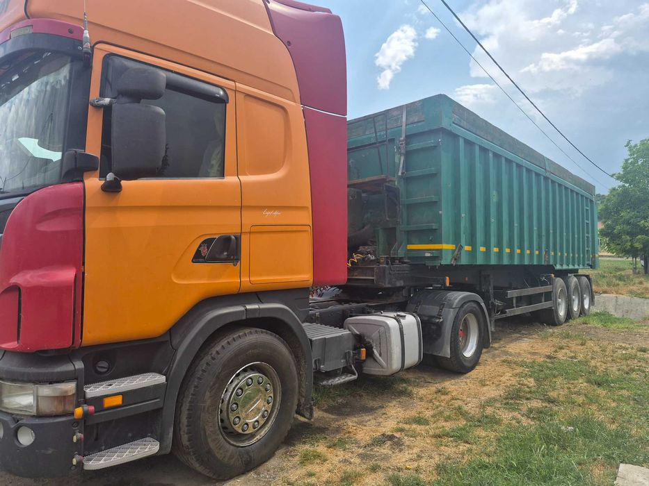 Vand cuplu camion cereale