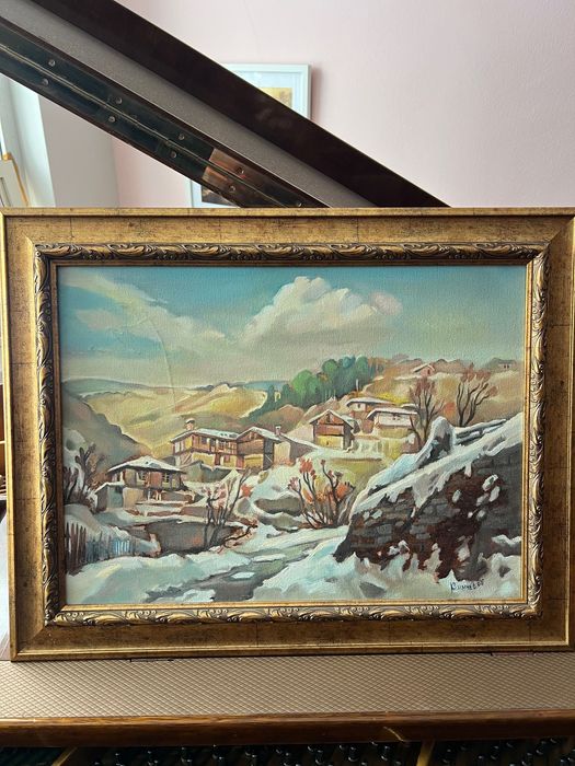 Картина "Зимен спомен" 45/33