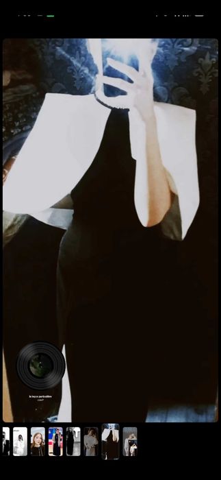 Платье чёрные с разрезом