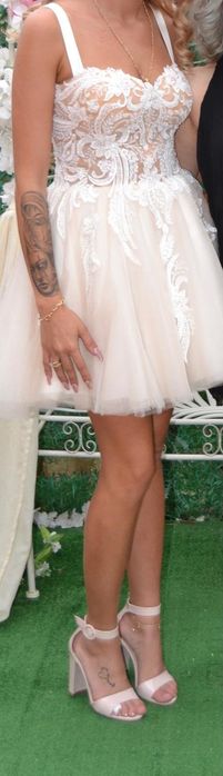 Rochie cununie scurtă