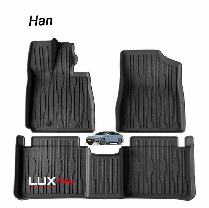 Салон коврик для BYD Han от «LuxwayShop»