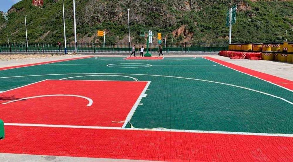 Спортивное покрытия Модульная