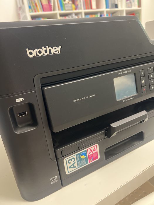 Принтер Brother MFC-J2330DW – A3, WiFi, цветен мастиленоструен