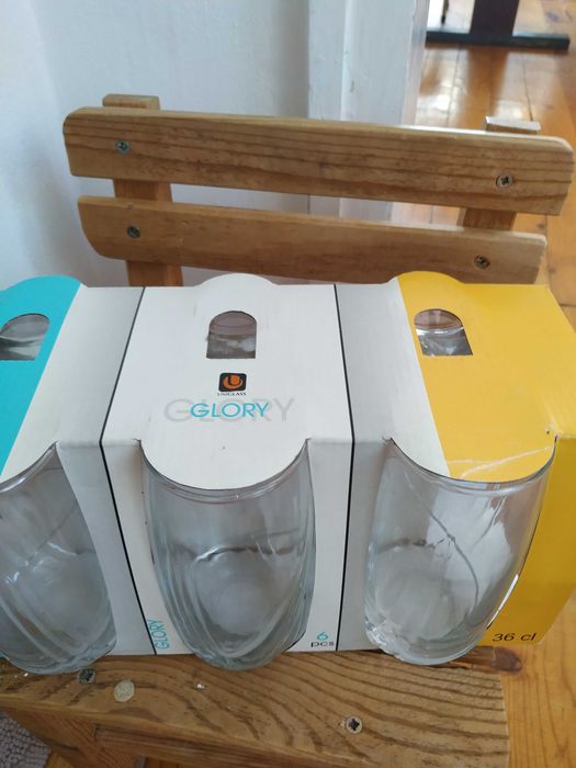 Комплект 6 водни чаши