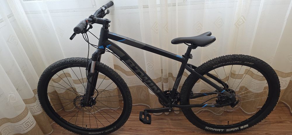 Bicicleta Rockrider B’Twin 520 size M frâne hidraulice Schwalbe Smart