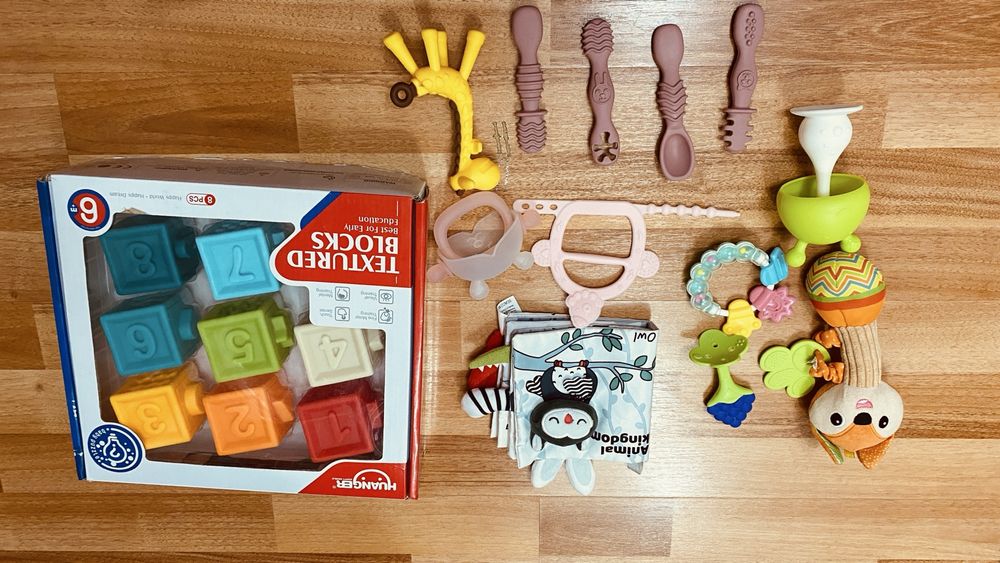 Продам Грызунки и кубики конструкторы