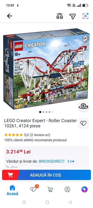 Lego Roller coaster!