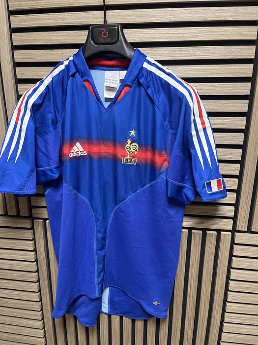 ADIDAS France Home Jersey  2004-2006 - Франция размер S / Оригинал