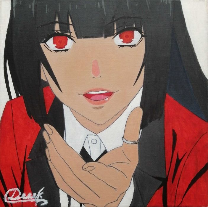 Yumeko Jabami-илюстрация