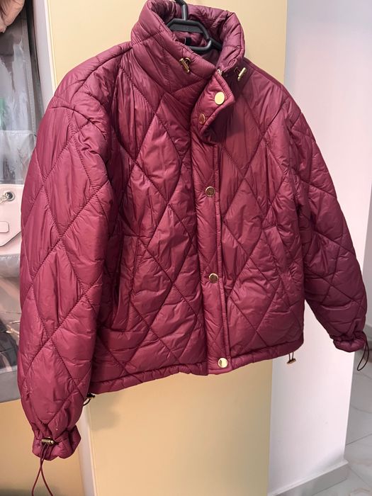 Geaca toamna burgundy marimea S