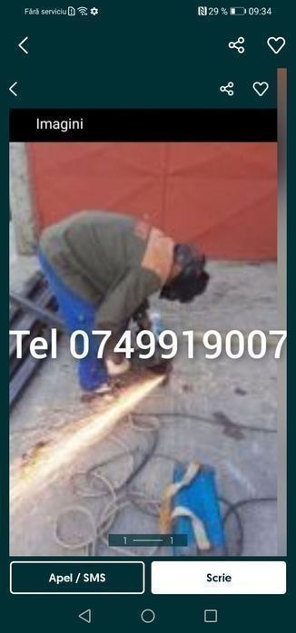 Sudor / Lăcătuș Disponibil pentru ori ce fel de propuneri