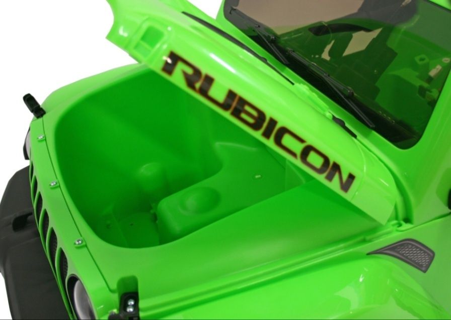 Masinuta Electrica JEEP 4X4 verde, 2 locuri, Scaune Tapitate,RotiSpuma