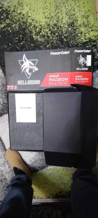 НОВА Radeon RX 6700 XT 12GB Powercolor Hellhound
